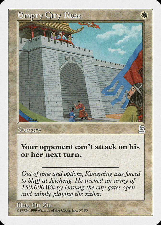 Empty City Ruse - Magic: The Gathering - MoxLand