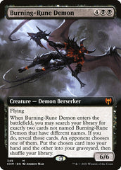 Demônio da Runa Ardente / Burning-Rune Demon - Magic: The Gathering - MoxLand