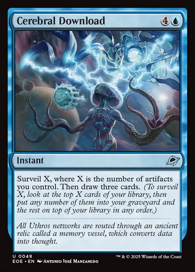 Baixar do Cérebro / Cerebral Download - Magic: The Gathering - MoxLand