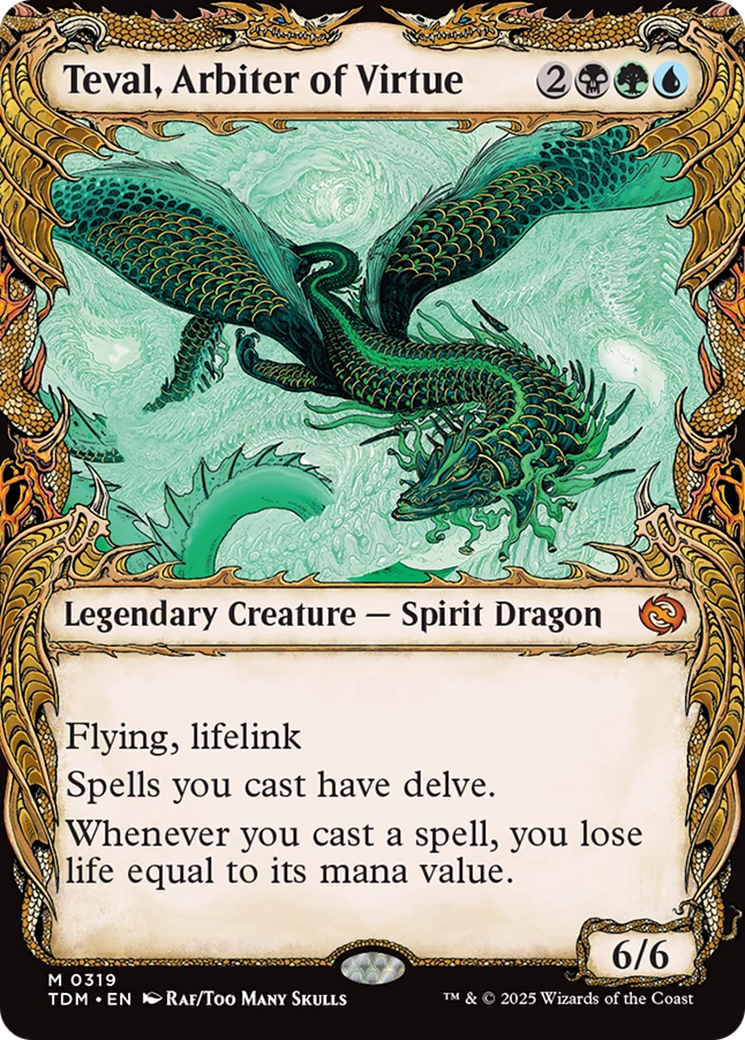 Teval, Árbitra da Virtude / Teval, Arbiter of Virtue - Magic: The Gathering - MoxLand