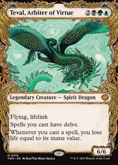 Teval, Árbitra da Virtude / Teval, Arbiter of Virtue - Magic: The Gathering - MoxLand