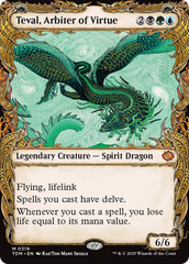 Teval, Árbitra da Virtude / Teval, Arbiter of Virtue - Magic: The Gathering - MoxLand