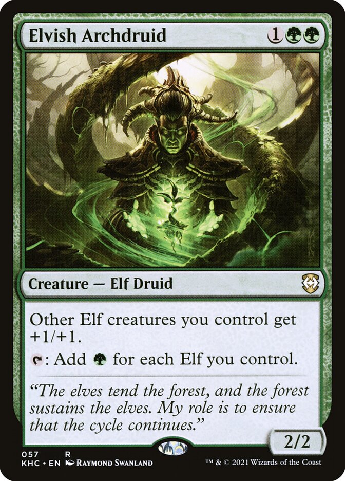 Arqueodruida Elfo / Elvish Archdruid - Magic: The Gathering - MoxLand
