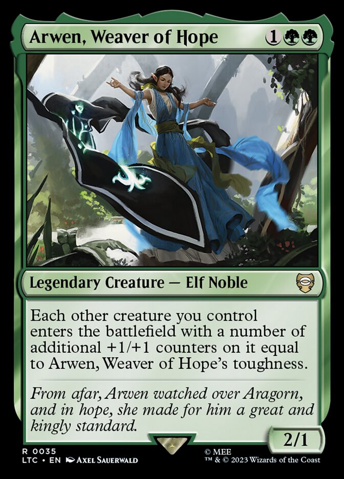 Arwen, Tecelã da Esperança / Arwen, Weaver of Hope - Magic: The Gathering - MoxLand