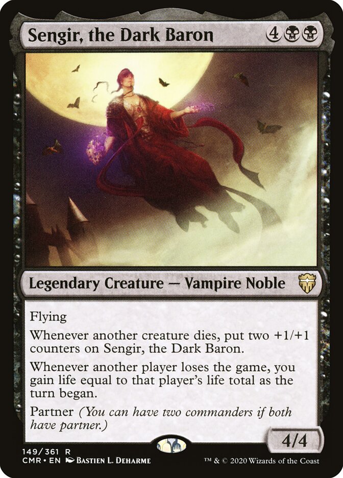 Sengir, o Barão Sombrio / Sengir, the Dark Baron - Magic: The Gathering - MoxLand