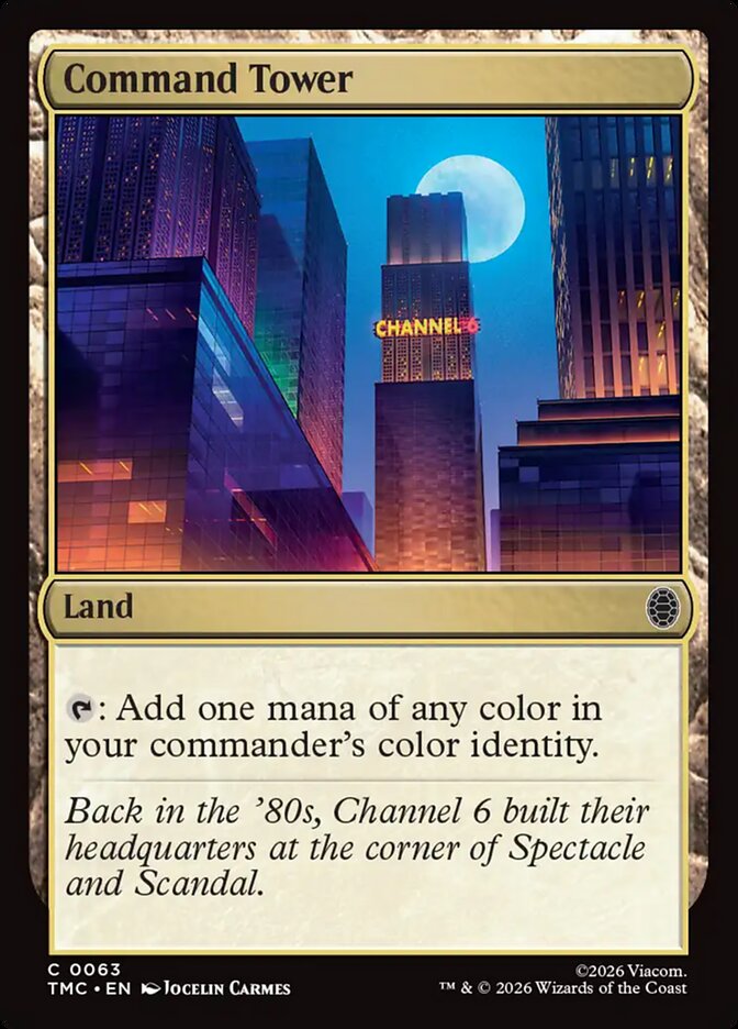 Torre de Comando / Command Tower - Magic: The Gathering - MoxLand