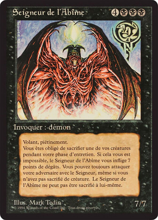 Senhor das Profundezas / Lord of the Pit - Magic: The Gathering - MoxLand