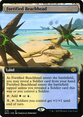 Cabeça de Ponte Fortificada / Fortified Beachhead - Magic: The Gathering - MoxLand