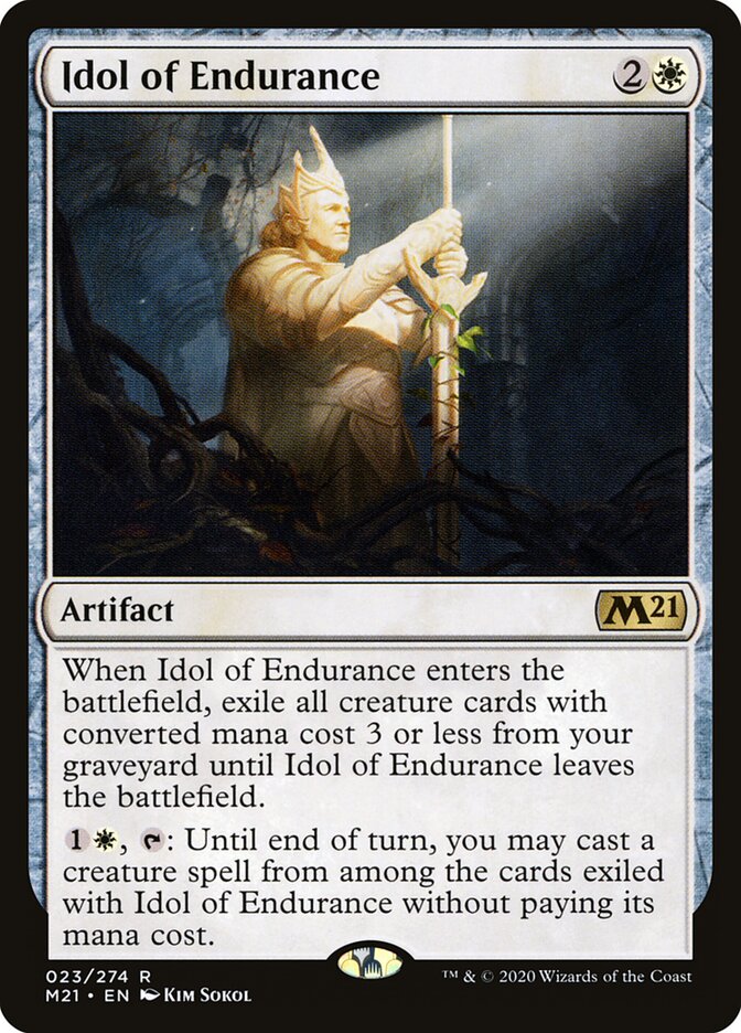 Ídolo de Resistência / Idol of Endurance - Magic: The Gathering - MoxLand
