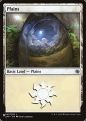 Planície / Plains - Magic: The Gathering - MoxLand