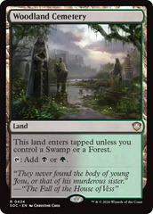 Cemitério da Floresta / Woodland Cemetery - Magic: The Gathering - MoxLand
