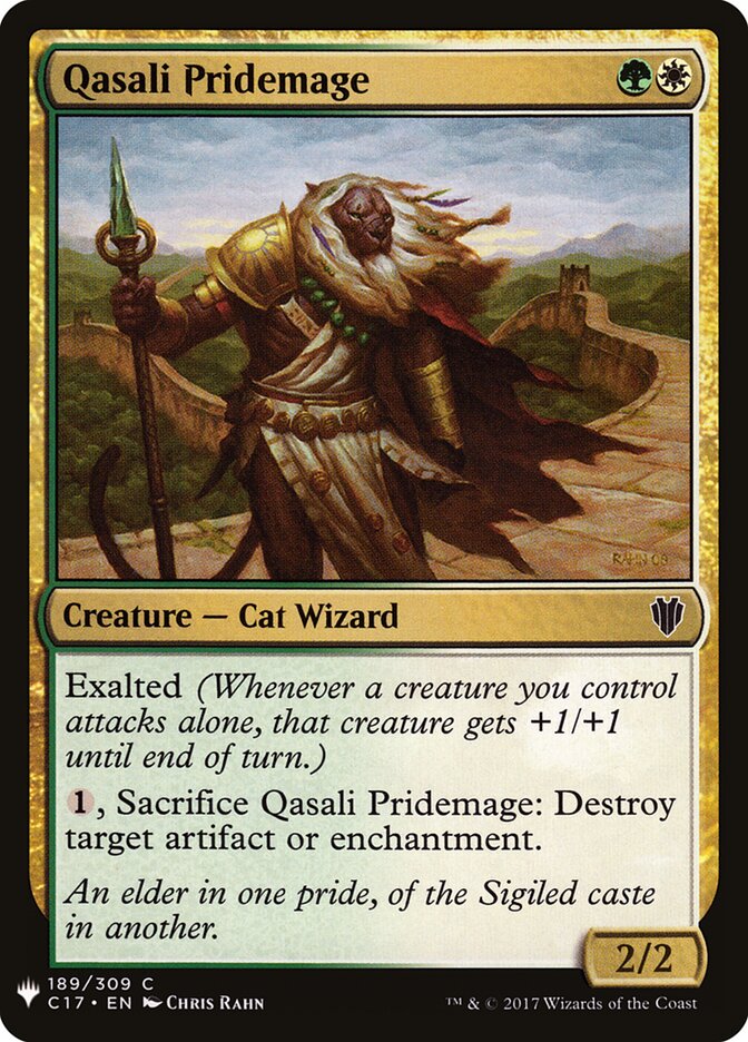 Mago do Bando Qasali / Qasali Pridemage - Magic: The Gathering - MoxLand