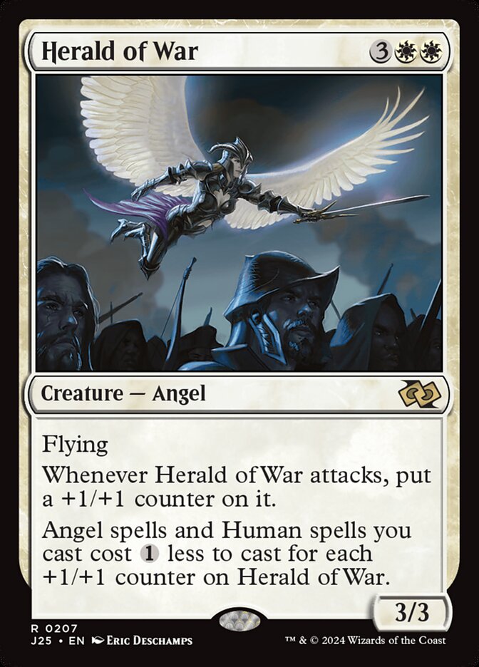 Arauta da Guerra / Herald of War - Magic: The Gathering - MoxLand