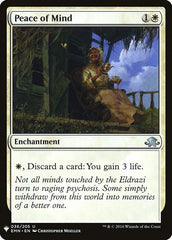 Paz de Espírito / Peace of Mind - Magic: The Gathering - MoxLand