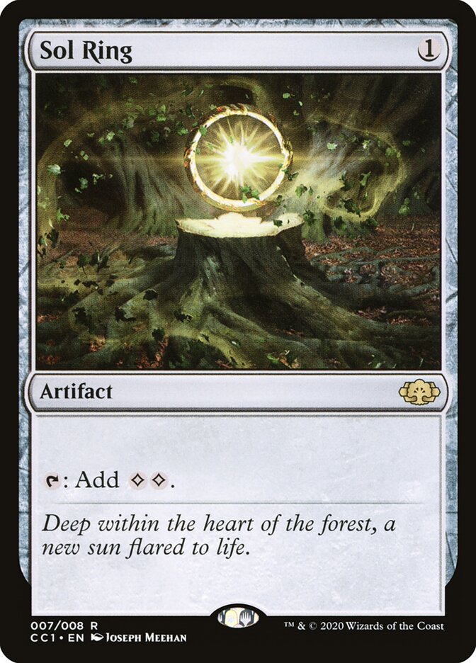 Anel Solar / Sol Ring - Magic: The Gathering - MoxLand