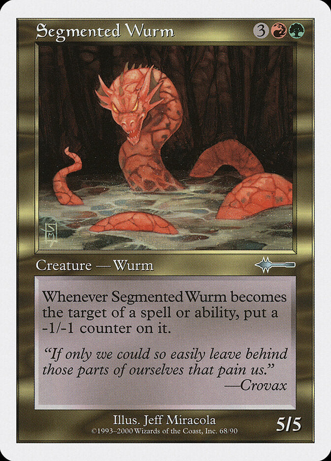Vorme Segmentado / Segmented Wurm - Magic: The Gathering - MoxLand