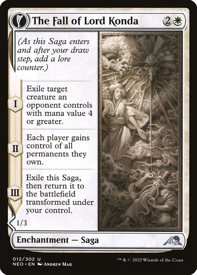 A Queda do Senhor Konda / The Fall of Lord Konda - Magic: The Gathering - MoxLand