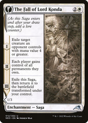 A Queda do Senhor Konda / The Fall of Lord Konda - Magic: The Gathering - MoxLand