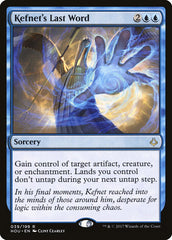 Última Palavra de Kefnet / Kefnet's Last Word - Magic: The Gathering - MoxLand
