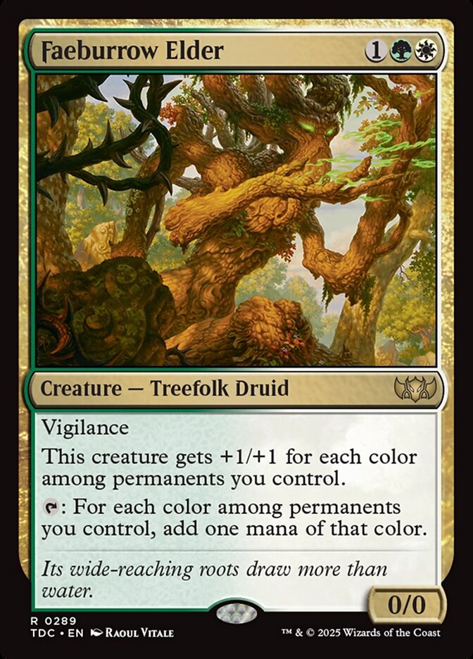 Anciã de Toca das Fadas / Faeburrow Elder - Magic: The Gathering - MoxLand