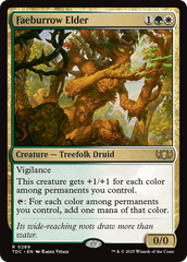 Anciã de Toca das Fadas / Faeburrow Elder - Magic: The Gathering - MoxLand