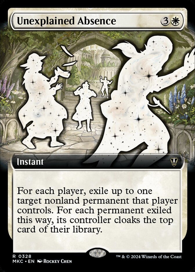 Unexplained Absence - Magic: The Gathering - MoxLand