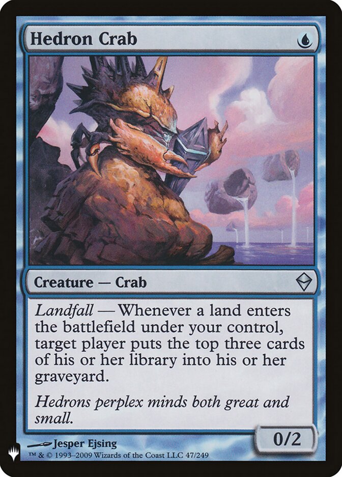 Caranguejo de Edro / Hedron Crab - Magic: The Gathering - MoxLand