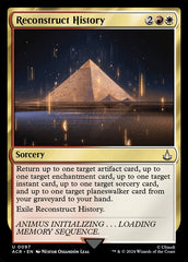 Reconstruir a História / Reconstruct History - Magic: The Gathering - MoxLand