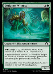 Testemunha da Evolução / Evolution Witness - Magic: The Gathering - MoxLand