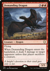 Dragão Reivindicativo / Demanding Dragon - Magic: The Gathering - MoxLand