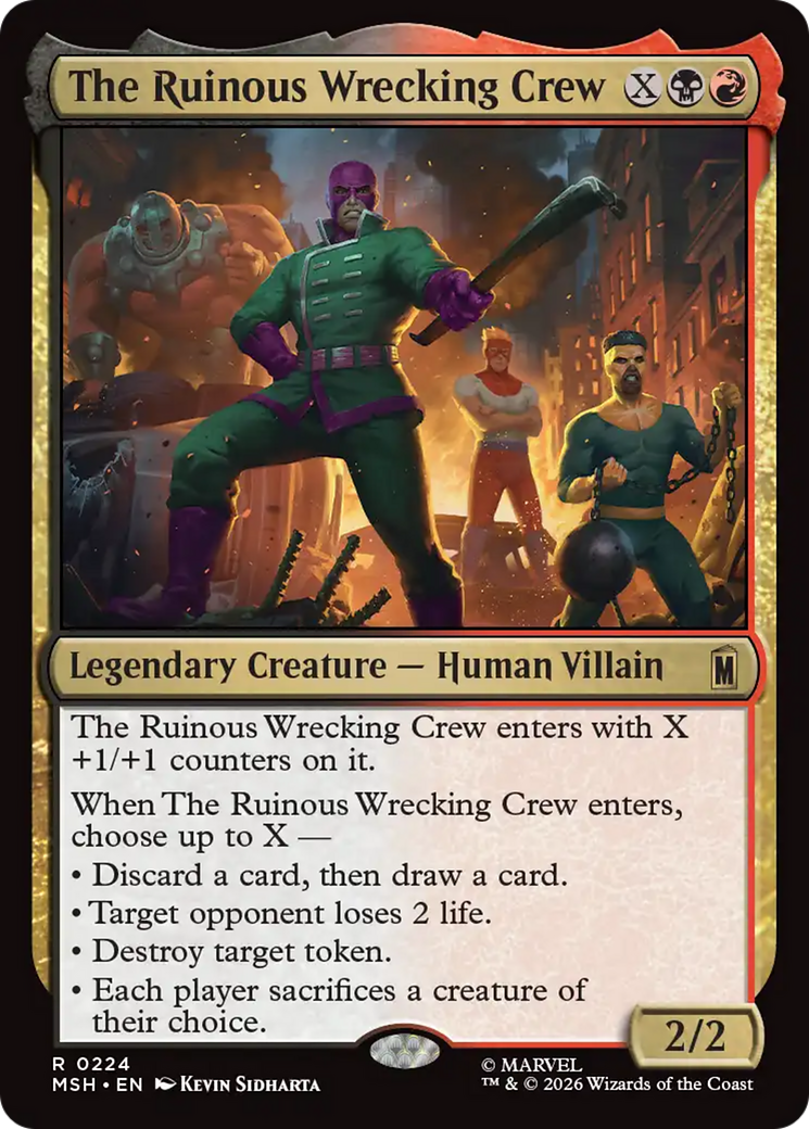 The Ruinous Wrecking Crew - Magic: The Gathering - MoxLand