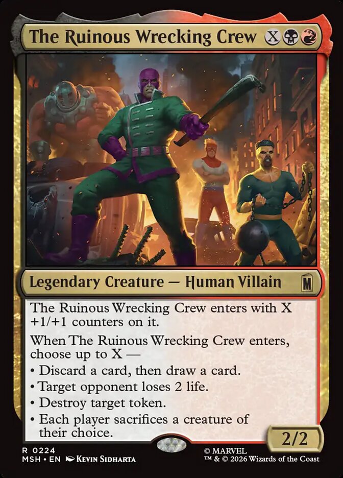 The Ruinous Wrecking Crew - Magic: The Gathering - MoxLand