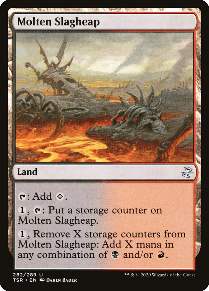 Escória Fundida / Molten Slagheap - Magic: The Gathering - MoxLand