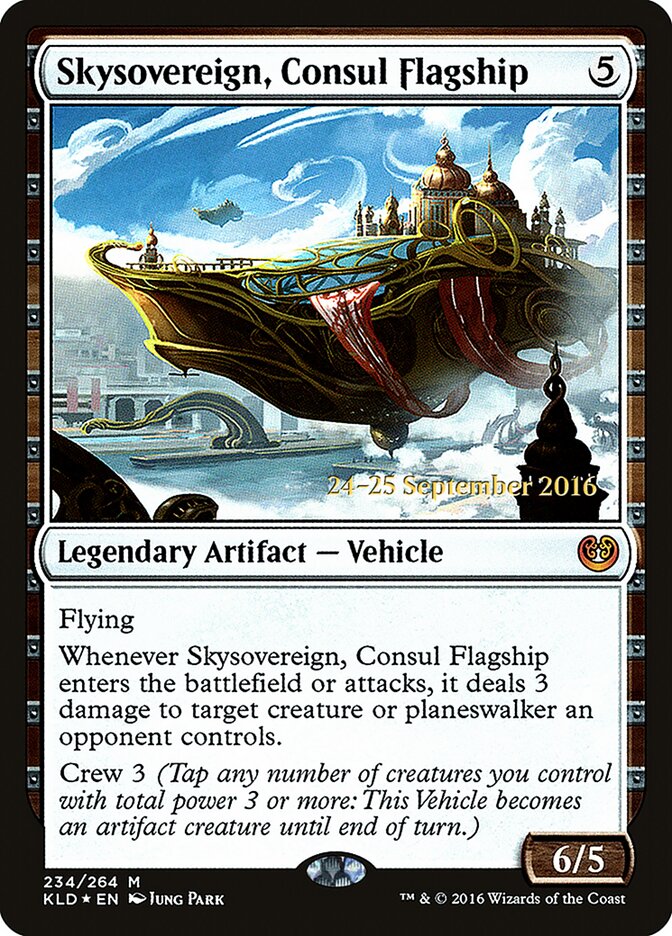 Soberana Celeste, Capitânia do Cônsul / Skysovereign, Consul Flagship - Magic: The Gathering - MoxLand