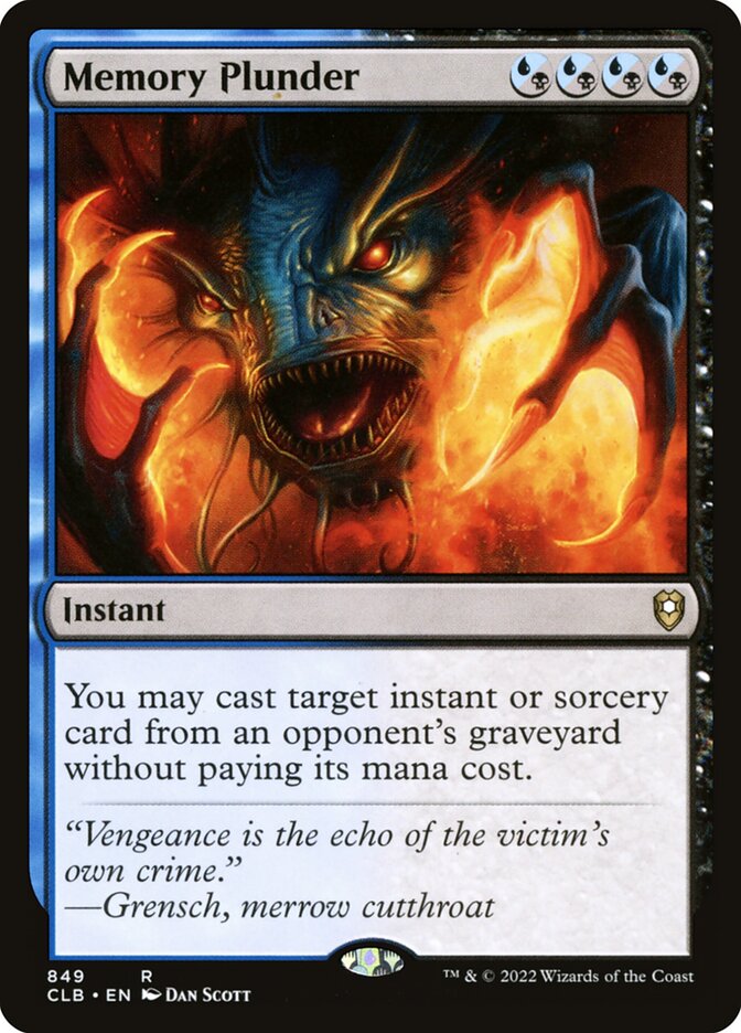 Saquear Memória / Memory Plunder - Magic: The Gathering - MoxLand