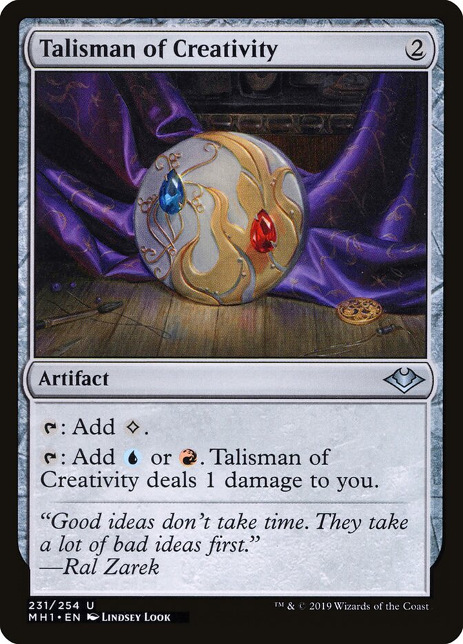 Talismã da Criatividade / Talisman of Creativity - Magic: The Gathering - MoxLand