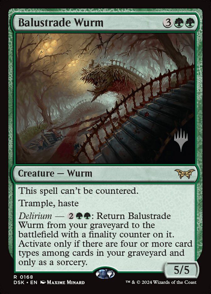 Balustrade Wurm - Magic: The Gathering - MoxLand