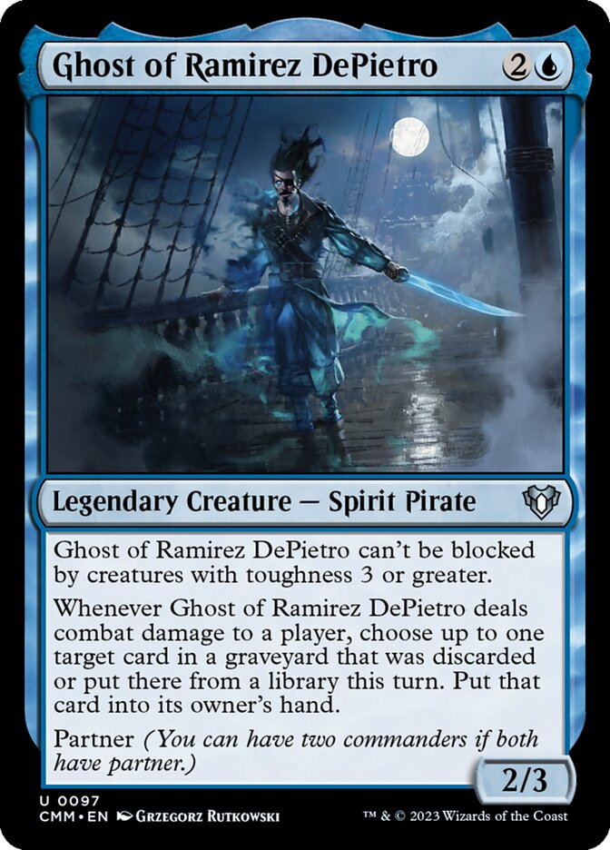 Fantasma de Ramirez DePietro / Ghost of Ramirez DePietro - Magic: The Gathering - MoxLand