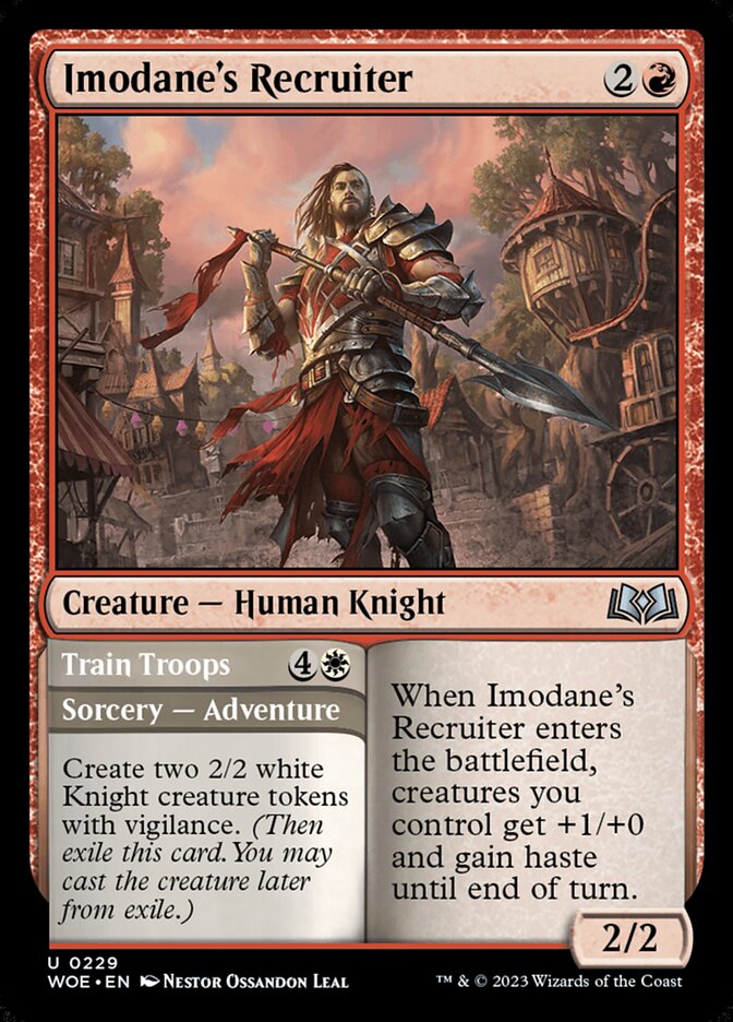 Recrutador de Imodane / Imodane's Recruiter - Magic: The Gathering - MoxLand