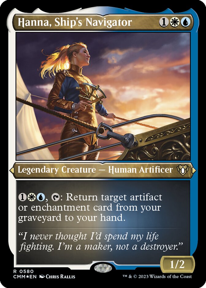 Hanna, Navegadora / Hanna, Ship's Navigator - Magic: The Gathering - MoxLand