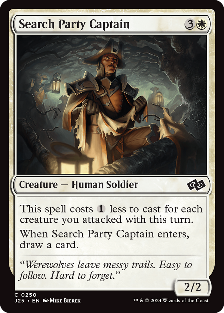 Capitão do Grupo de Busca / Search Party Captain - Magic: The Gathering - MoxLand