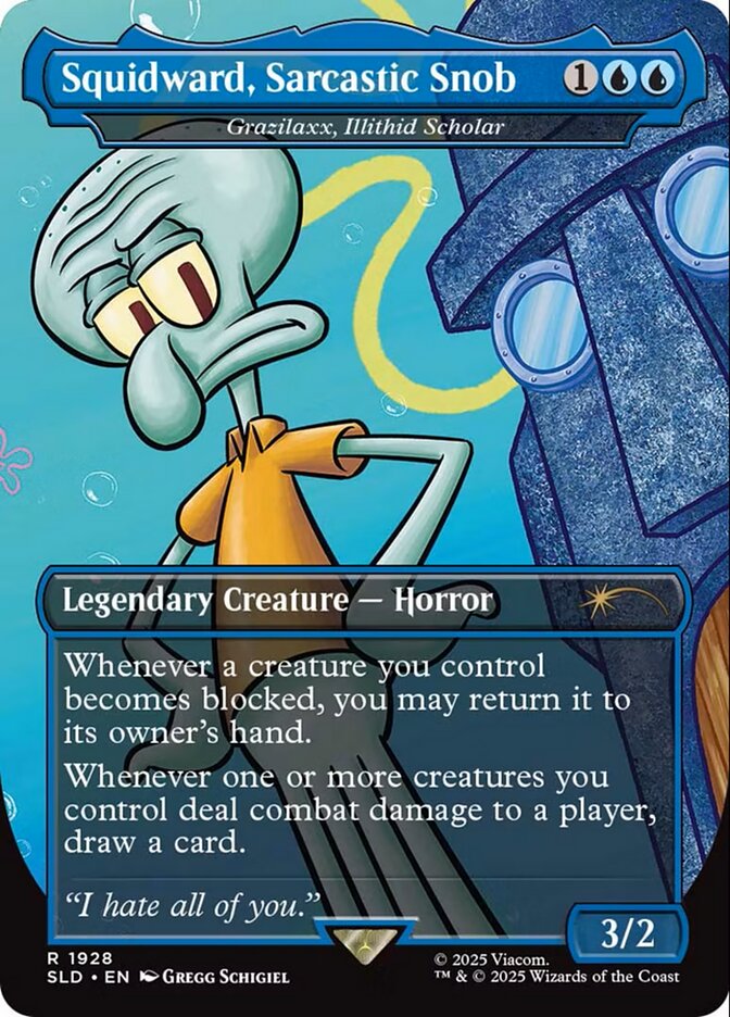 Grazilaxx, Erudito Ilitíde / Grazilaxx, Illithid Scholar - Magic: The Gathering - MoxLand