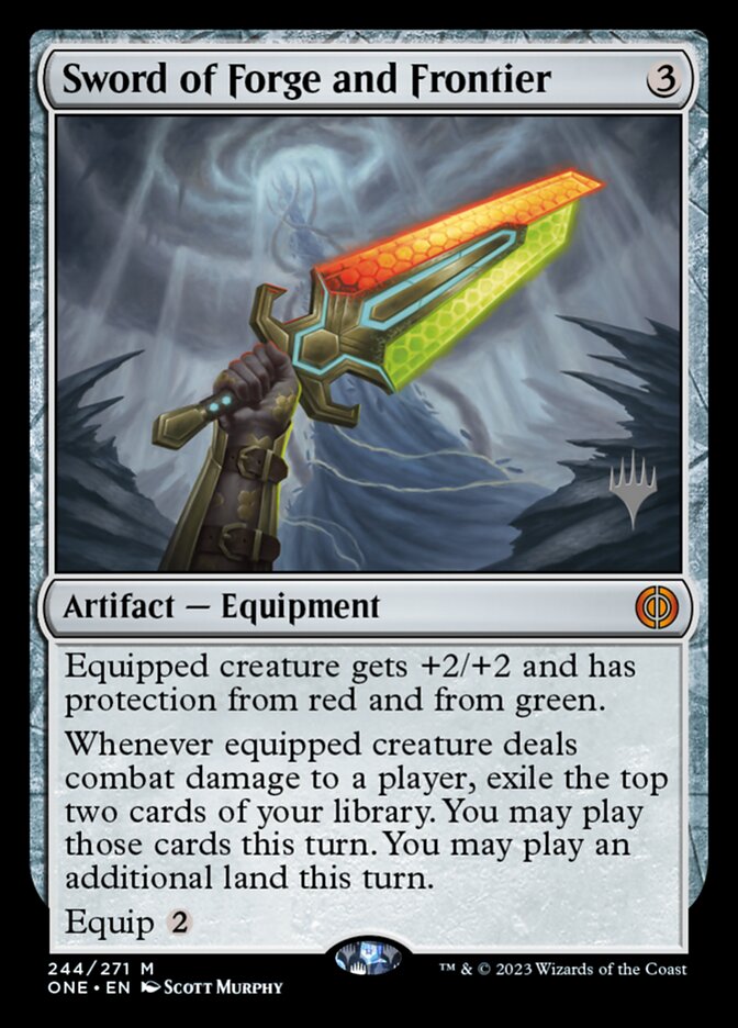 Espada de Forja e Fronteira / Sword of Forge and Frontier - Magic: The Gathering - MoxLand