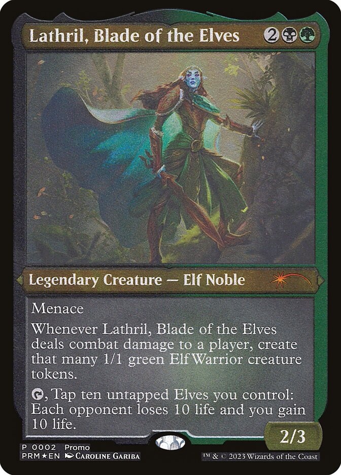 Lathril, Espada dos Elfos / Lathril, Blade of the Elves - Magic: The Gathering - MoxLand