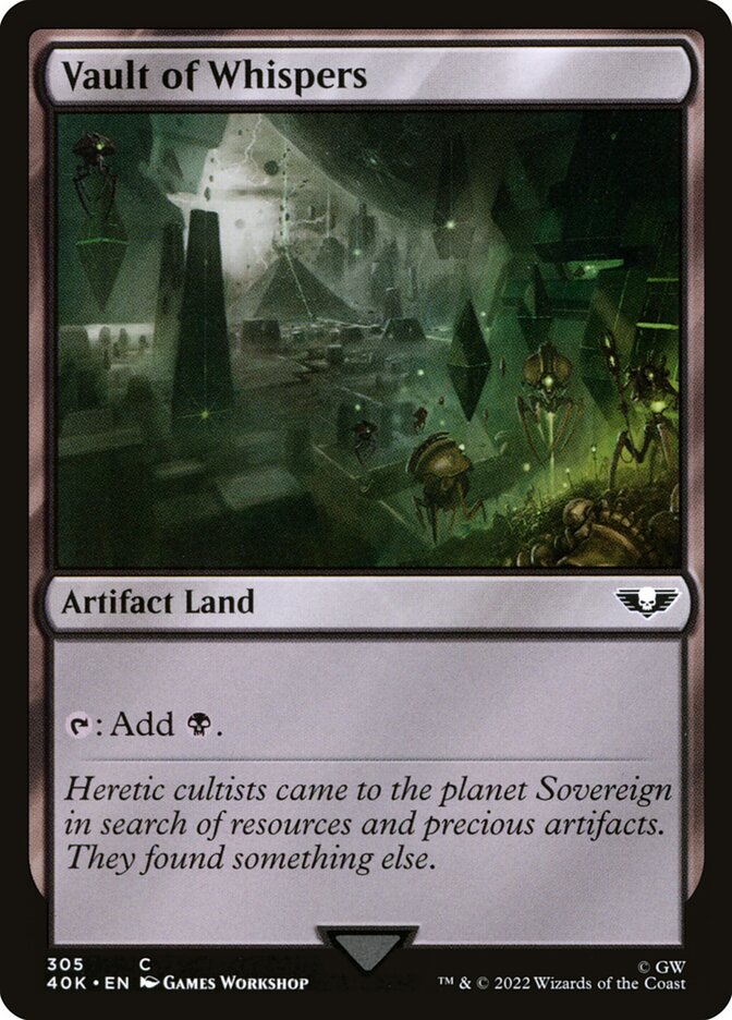 Câmara de Sussurros / Vault of Whispers - Magic: The Gathering - MoxLand