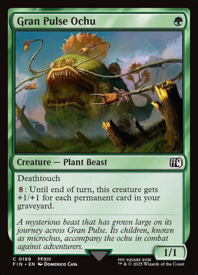 Ochu de Gran Pulse / Gran Pulse Ochu - Magic: The Gathering - MoxLand