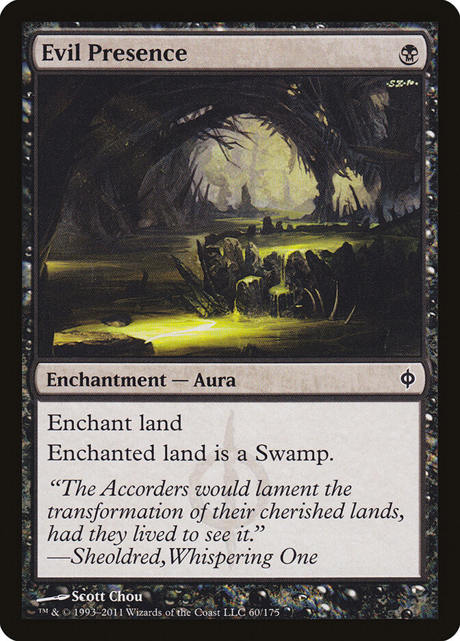 Presença Maligna / Evil Presence - Magic: The Gathering - MoxLand