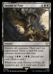 Decreto de Dor / Decree of Pain - Magic: The Gathering - MoxLand