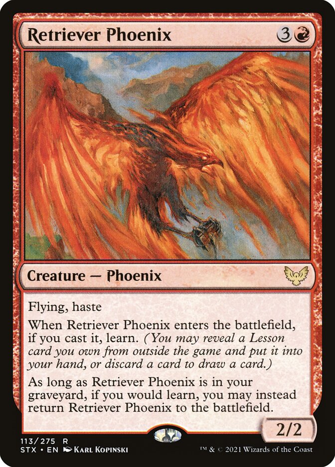 Fênix de Busca / Retriever Phoenix - Magic: The Gathering - MoxLand