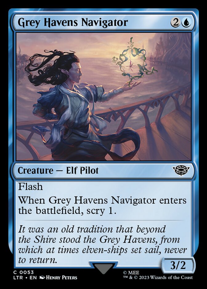 Navegador dos Portos Cinzentos / Grey Havens Navigator - Magic: The Gathering - MoxLand